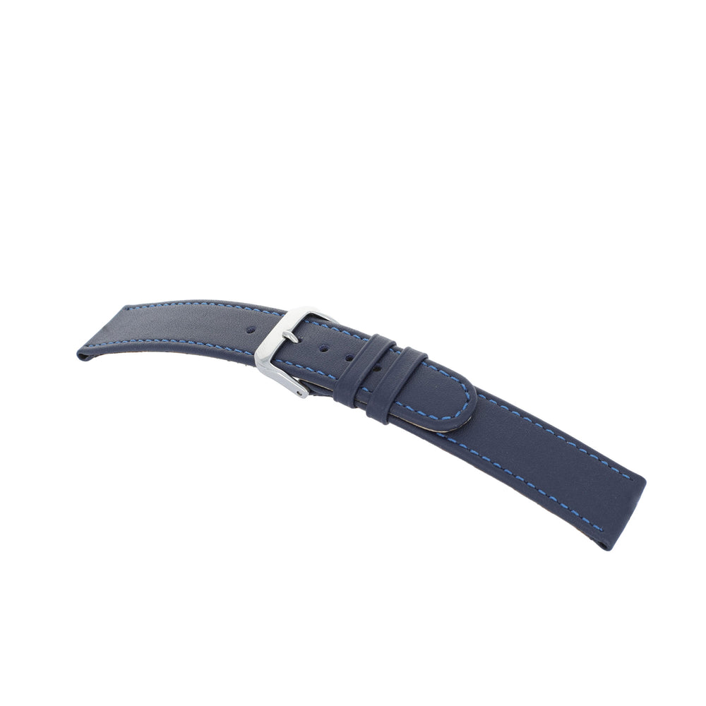 Uhrenarmband Happel Louisville Leder | Blau