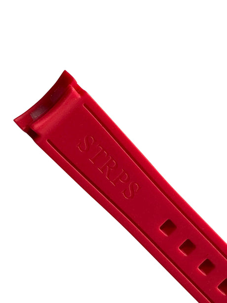 MoonSwatch Strap - Rubber - Premium Red