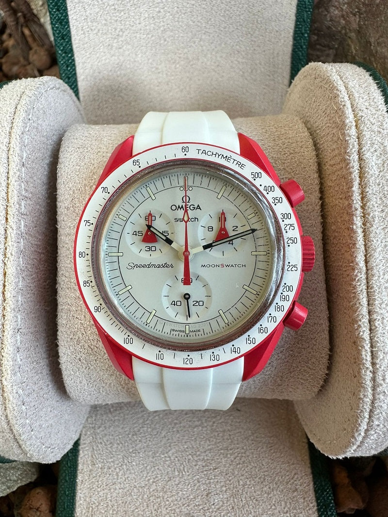 MoonSwatch Strap - Rubber - White