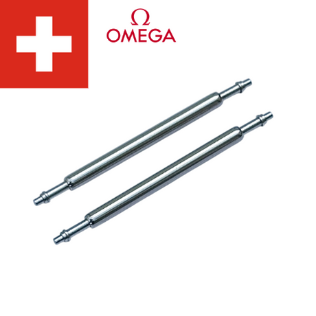 Set (2 stuks) Spring Bars voor OMEGA 'Swiss Made'