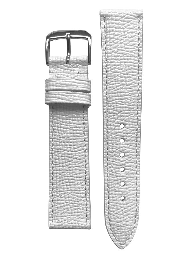 Watch Strap Happel Pasadena Leather | White