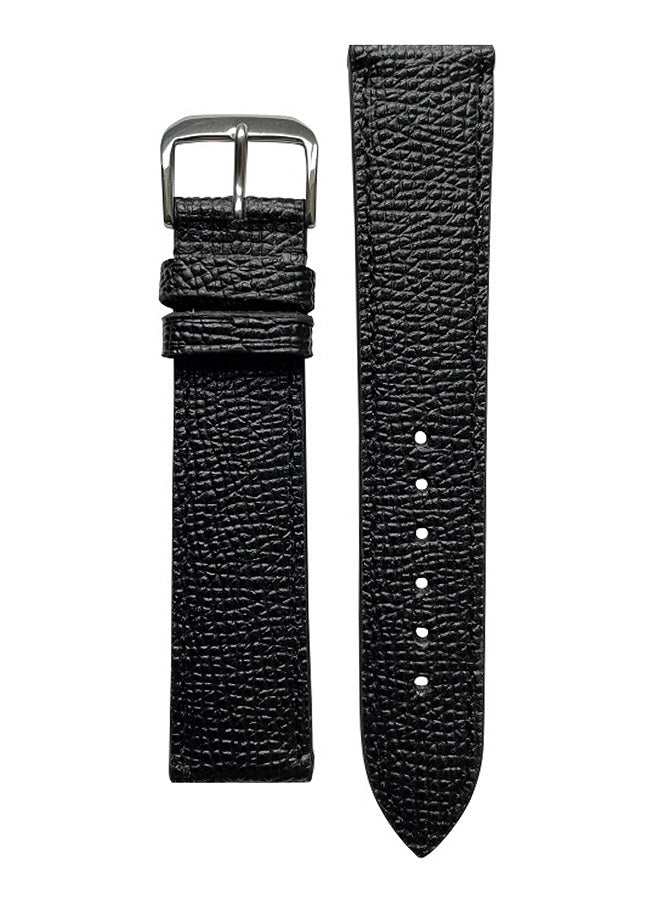 Watch Strap Happel Pasadena Leather | Black