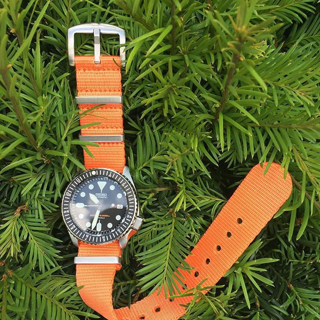 Premium NATO Strap - Oranje