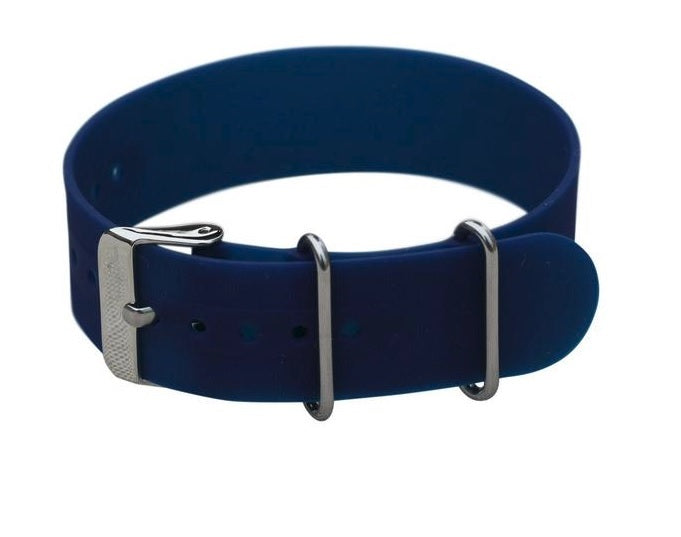 Silicone NATO Strap - Blauw