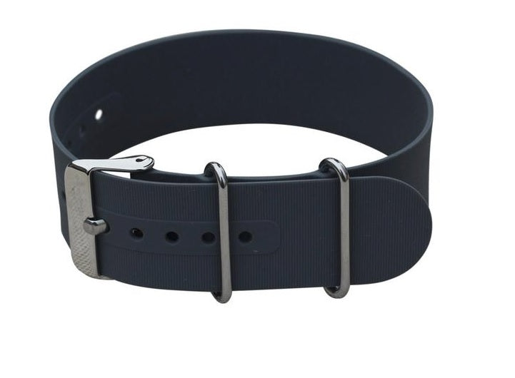 Silicone NATO Strap - Grijs