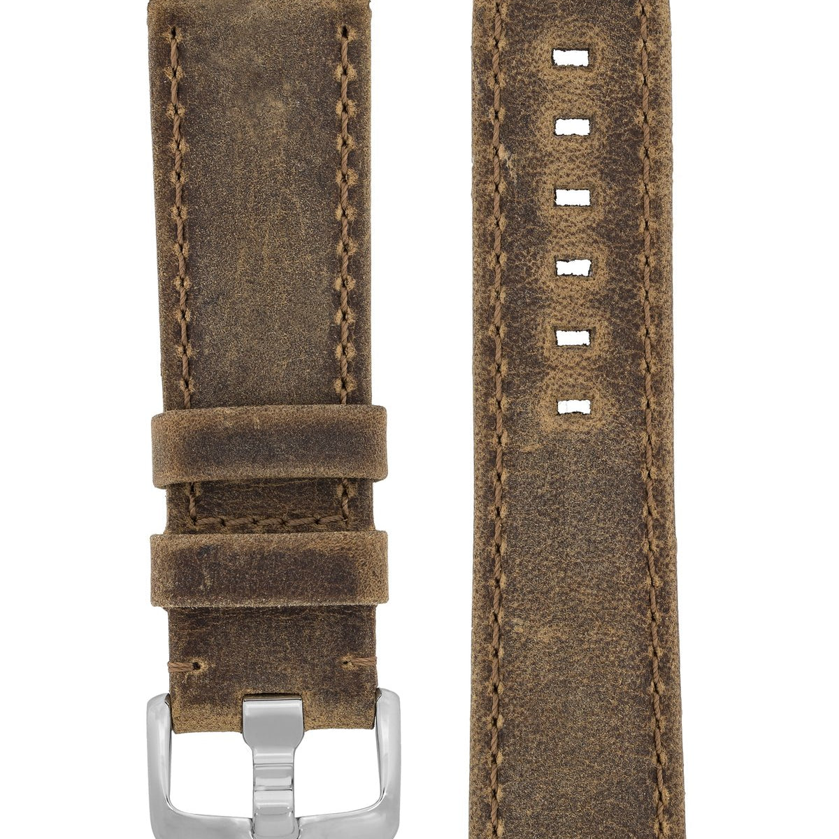 Hirsch Tritone Kudu Antelope watch strap in brown – STRPS