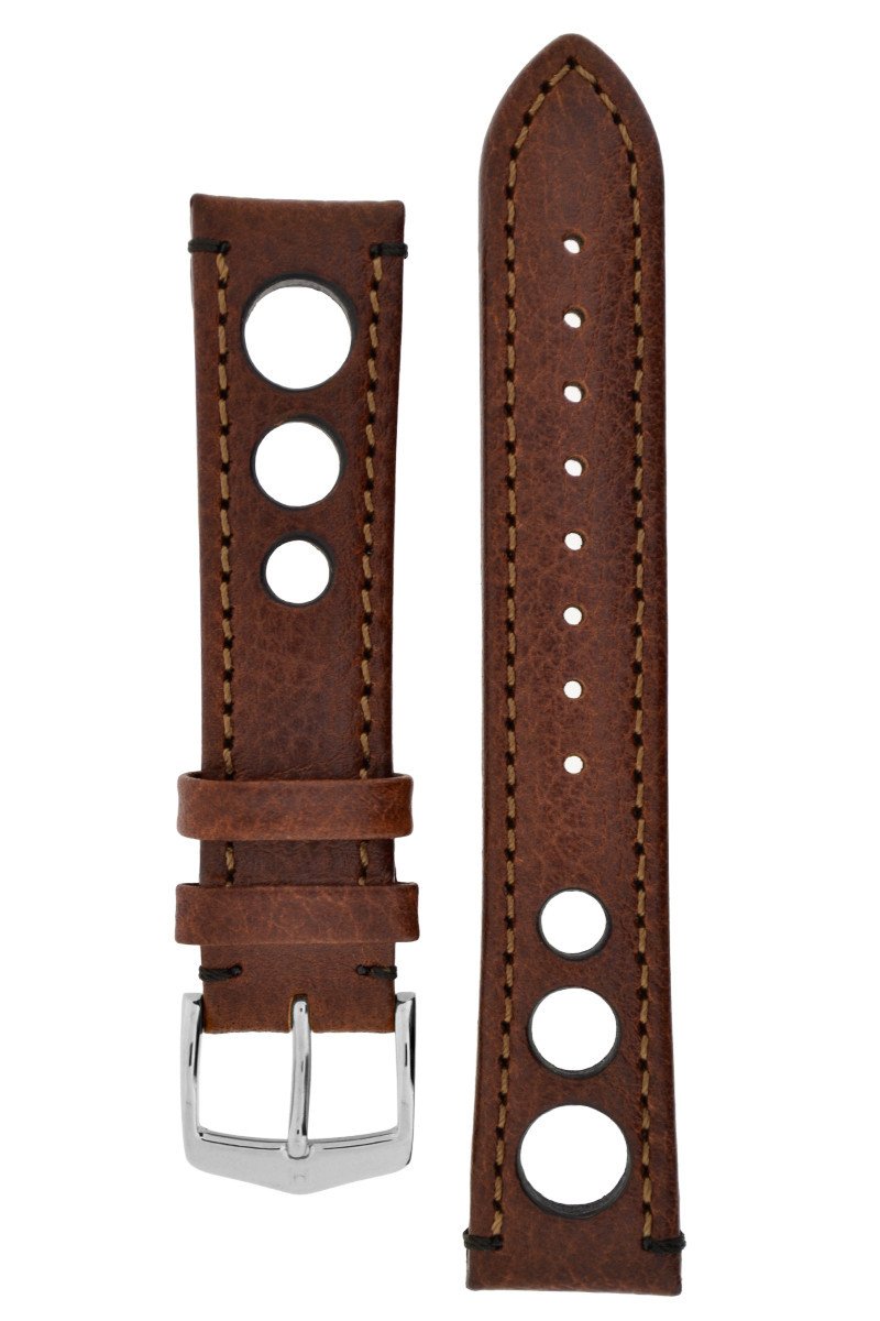 Watch Strap Hirsch Rally Leather - Brown