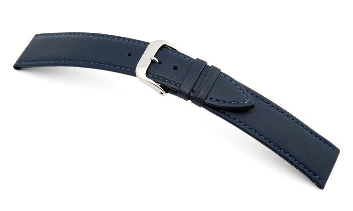 Watch Strap Happel Arezzo Leather | Blue