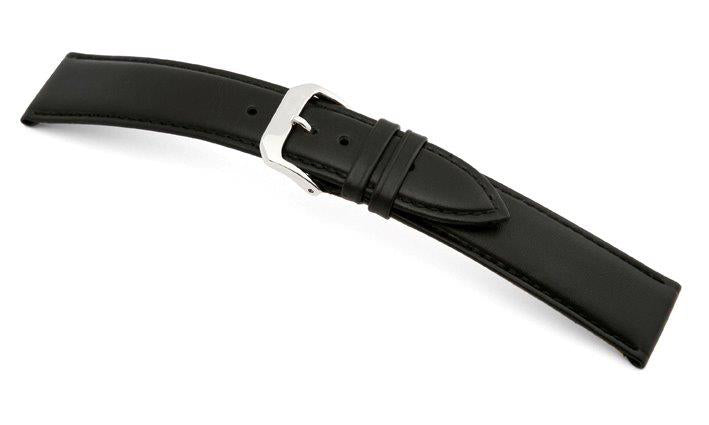Watch Strap Happel Arezzo Leather | Black