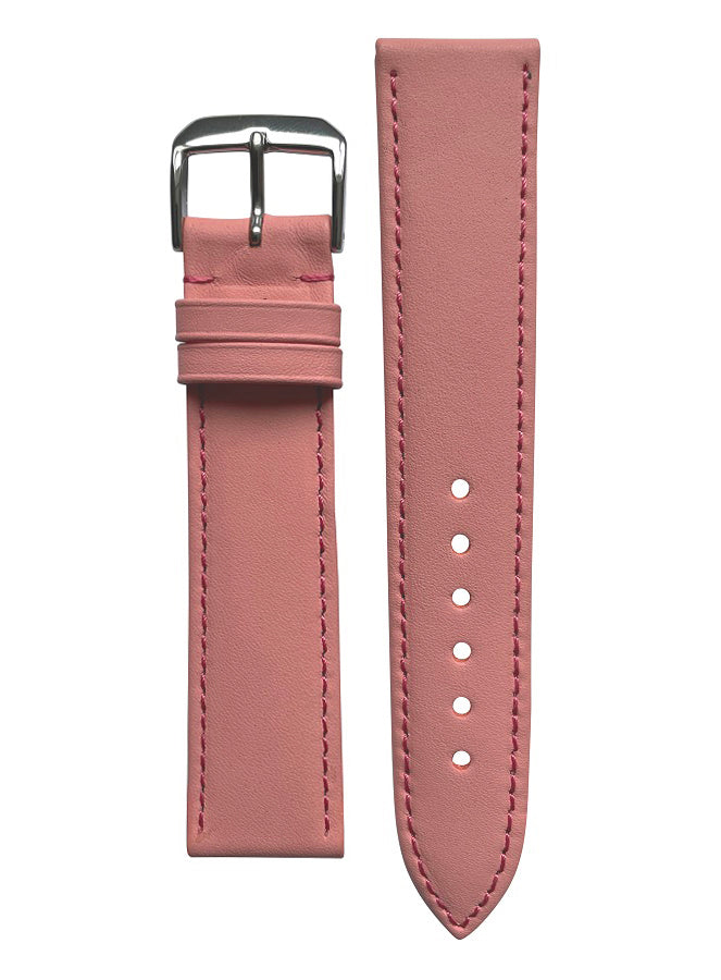 Horlogeband Happel Arezzo Leer | Roze