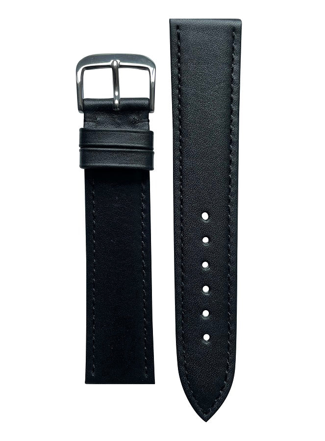Watch Strap Happel Arezzo Leather | Black