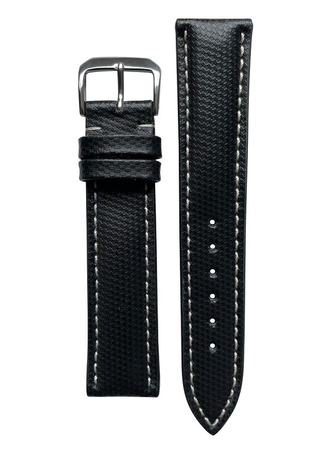 Horlogeband Happel Katu Waterproof | Zwart