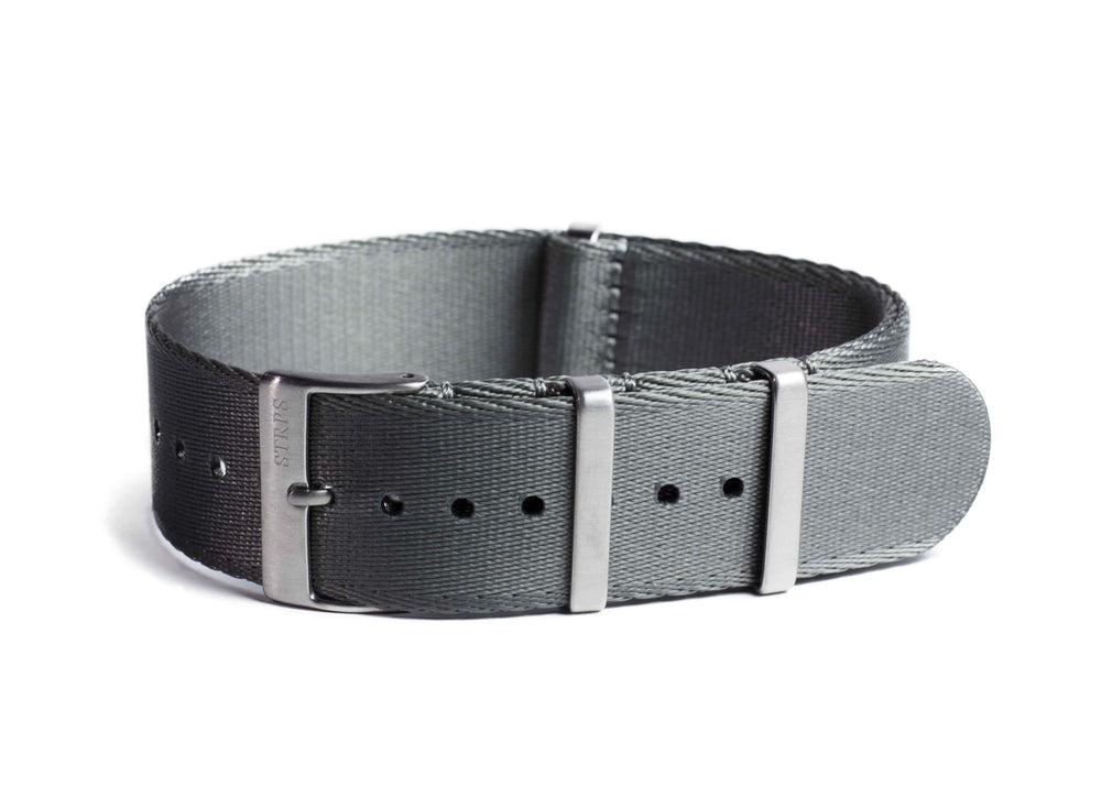 Premium Slim NATO Strap - Grey
