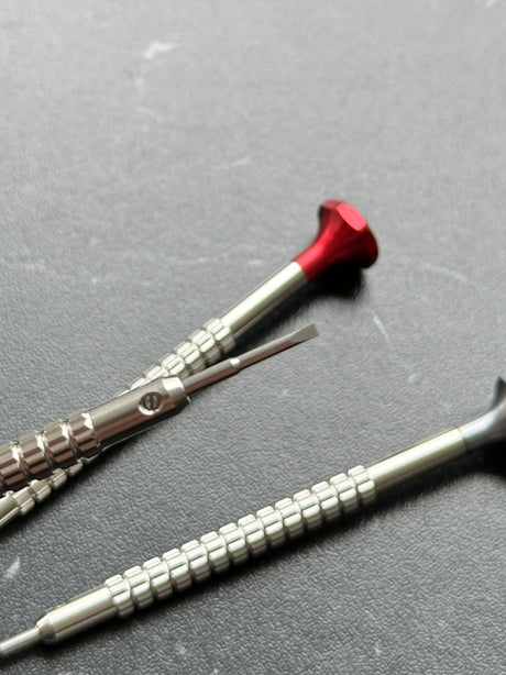 Professional Watch 5-Piece Ergonomic Screwdriver Set | Gold Line