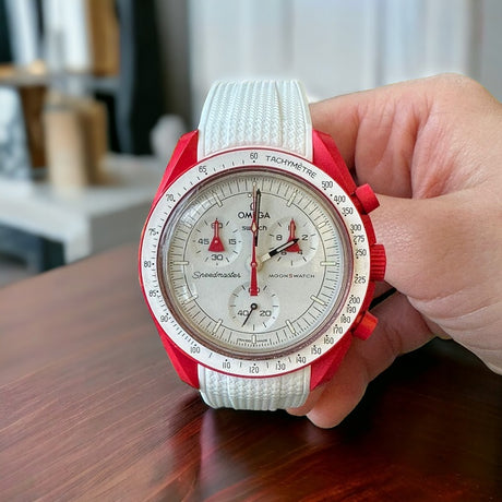 MoonSwatch Strap - Rubber - Premium White