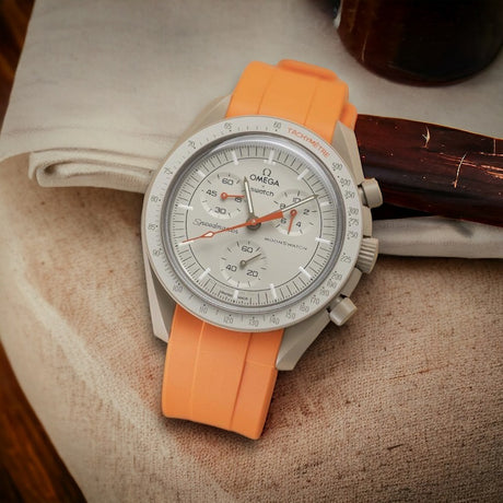 MoonSwatch Strap - Rubber - Orange
