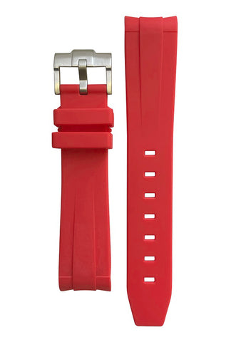 MoonSwatch red rubber strap