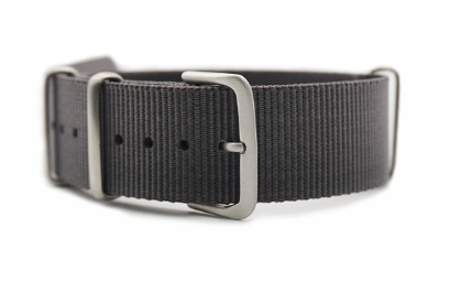 Classic NATO Strap - Dark Grey (Brushed)