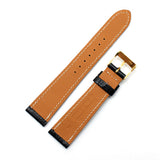 Horlogeband Zacht Geitenleer by STRPS® - Vele Kleuren