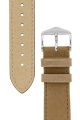 Watch Strap Hirsch Osiris Nubuck Leather - Beige