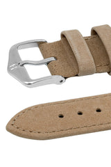 Watch Strap Hirsch Osiris Nubuck Leather - Beige