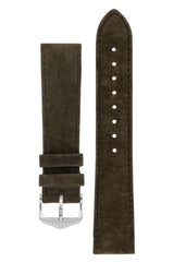 Watch Strap Hirsch Osiris Nubuck Leather - Brown