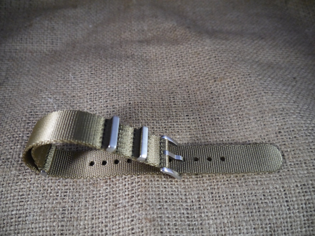 Premium NATO Strap - Khaki