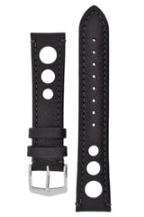 Watch Strap Hirsch Rally Leather - Black