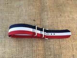 Classic NATO Strap - French Flag