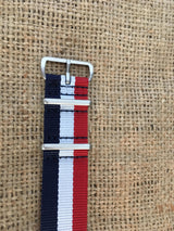 Classic NATO Strap - French Flag