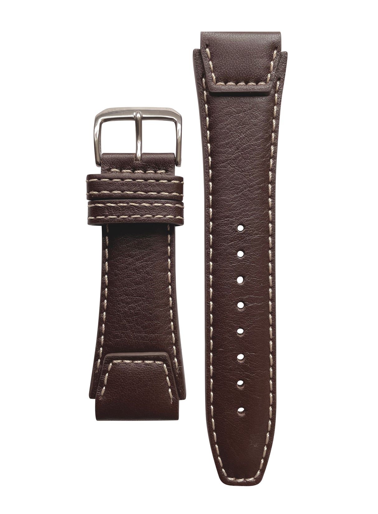 Watch Strap Leather by STRPS® - Pilot 22mm - Brown